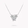 Graff Wild Flower Diamond Cluster Pendant^ White Gold|Wild Flower