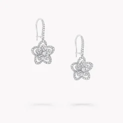 Graff Wild Flower Diamond Earrings^ White Gold|Wild Flower