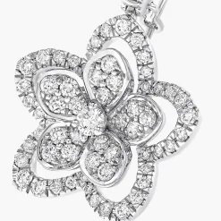Graff Wild Flower Diamond Earrings^ White Gold|Wild Flower
