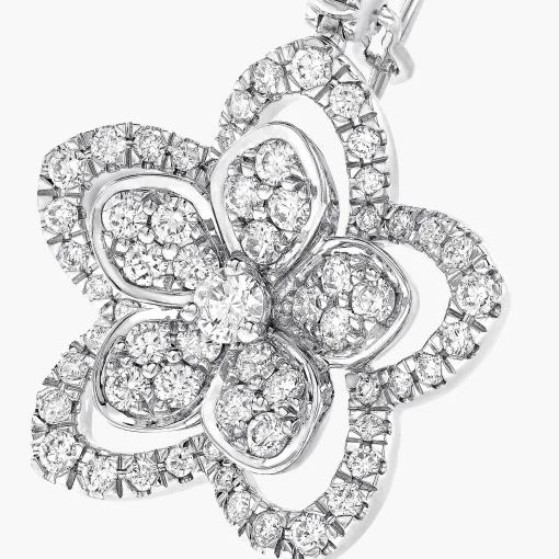 Graff Wild Flower Diamond Earrings^ White Gold|Wild Flower