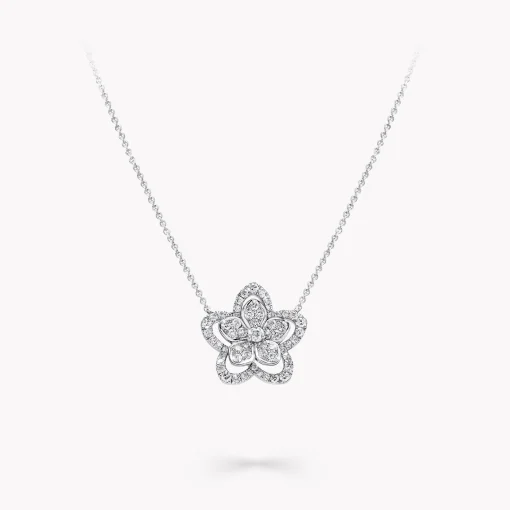 Graff Wild Flower Diamond Pendant^ White Gold|Wild Flower