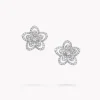 Graff Wild Flower Diamond Stud Earrings^ White Gold|Wild Flower