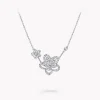 Graff Wild Flower Double Diamond Pendant^ White Gold|Wild Flower