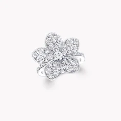 Graff Wild Flower Large Pavé Diamond Ring^ Wild Flower|Rings