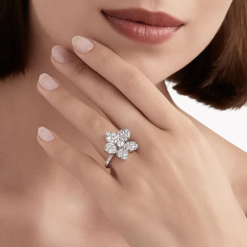 Graff Wild Flower Large Pavé Diamond Ring^ Wild Flower|Rings