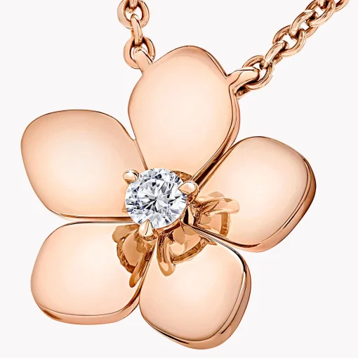Graff Wild Flower Mini Pendant^ Rose Gold|Wild Flower
