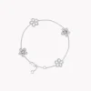 Graff Wild Flower Pavé Diamond Bracelet^ White Gold|Wild Flower