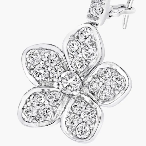 Graff Wild Flower Pavé Diamond Earrings^ Wild Flower|Earrings