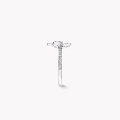 Graff Wild Flower Pavé Diamond Ring^ White Gold|Wild Flower