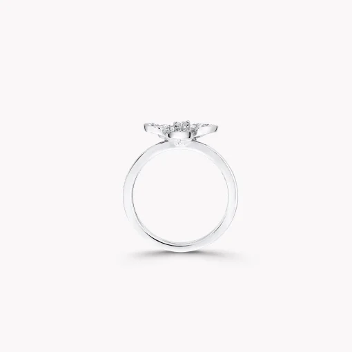 Graff Wild Flower Pavé Diamond Ring^ White Gold|Wild Flower