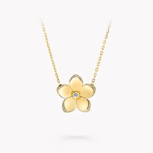 Graff Wild Flower Pendant^ Yellow Gold|Wild Flower