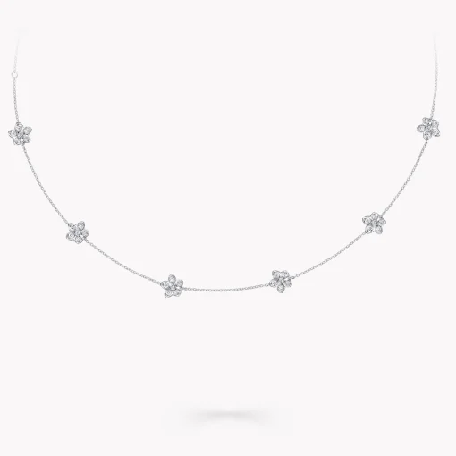 Graff Wild Flower Petite Pavé Diamond Necklace^ Wild Flower|Necklaces & Pendants