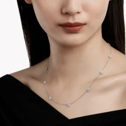 Graff Wild Flower Petite Pavé Diamond Necklace^ Wild Flower|Necklaces & Pendants