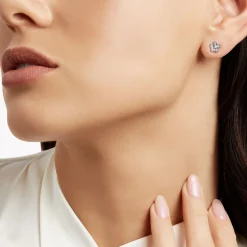 Graff Wild Flower Petite Pavé Diamond Stud Earrings^ Wild Flower|Stud Earrings