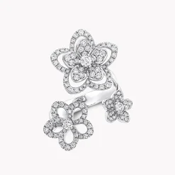 Graff Wild Flower Triple Diamond Ring^ Wild Flower|Rings