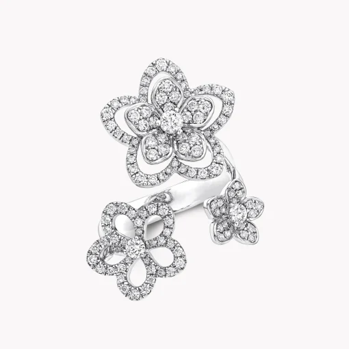 Graff Wild Flower Triple Diamond Ring^ Wild Flower|Rings