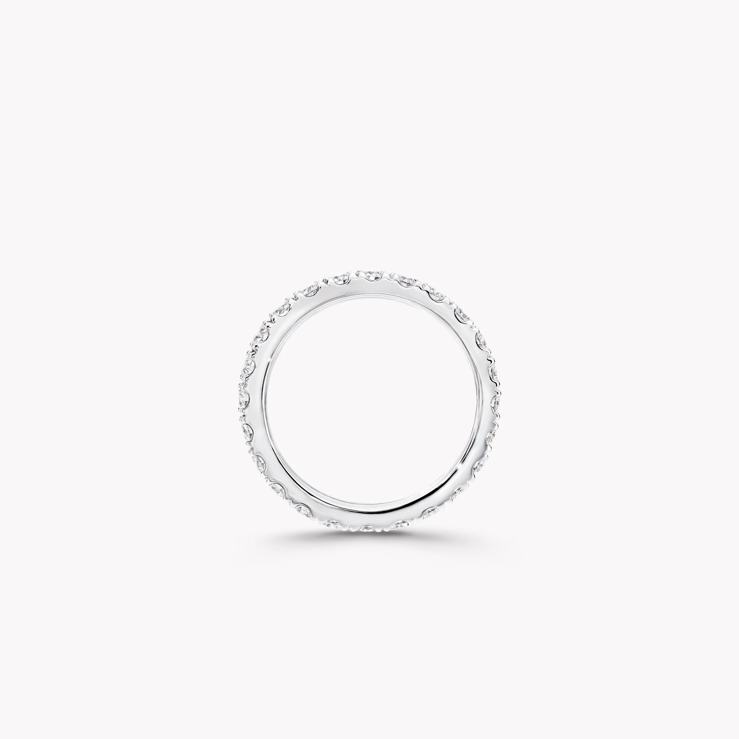 Graff Castle Set Round Diamond Wedding Band^ Eternity Rings|For Her