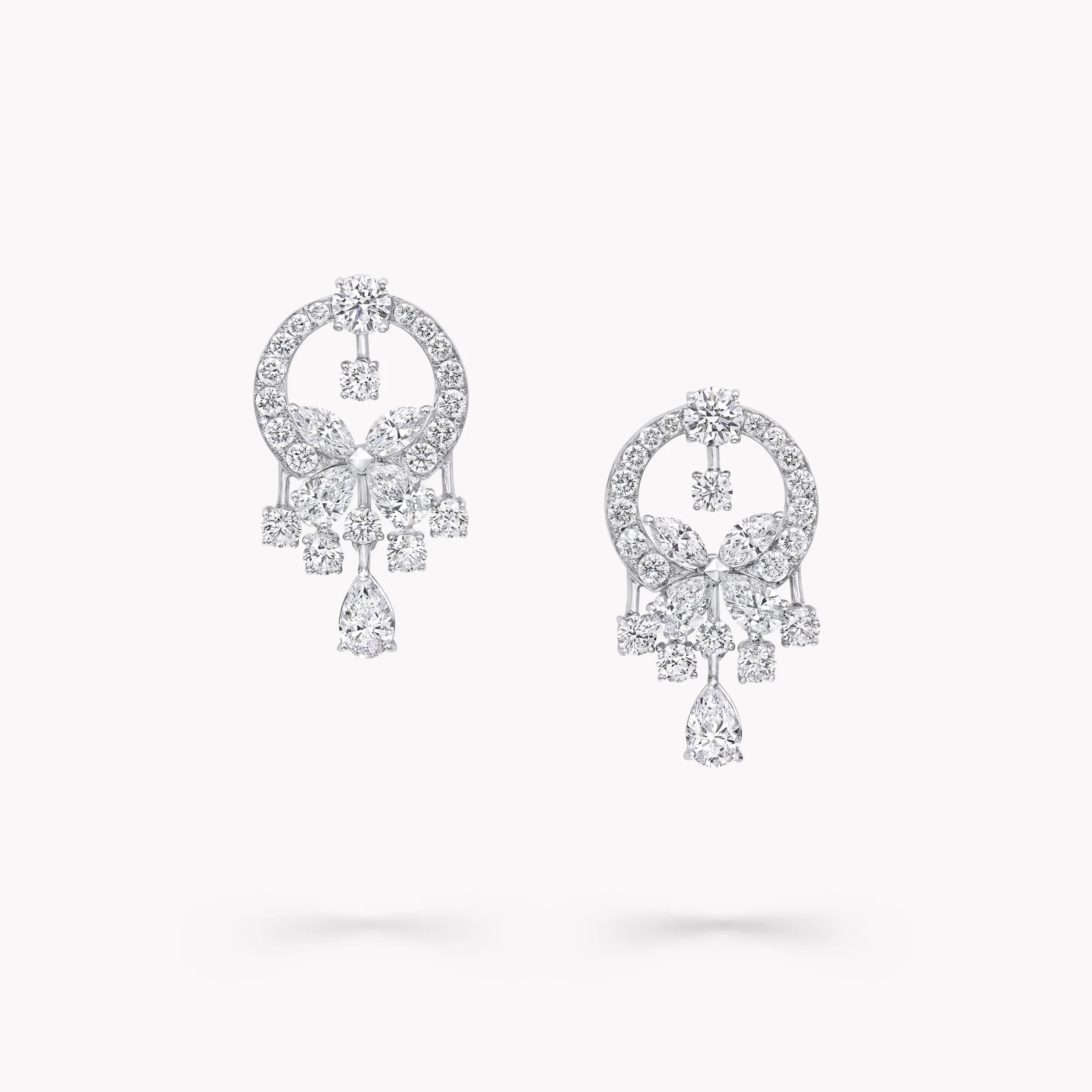 Graff Classic Butterfly Diamond Petite Earrings^ White Diamond|Butterfly