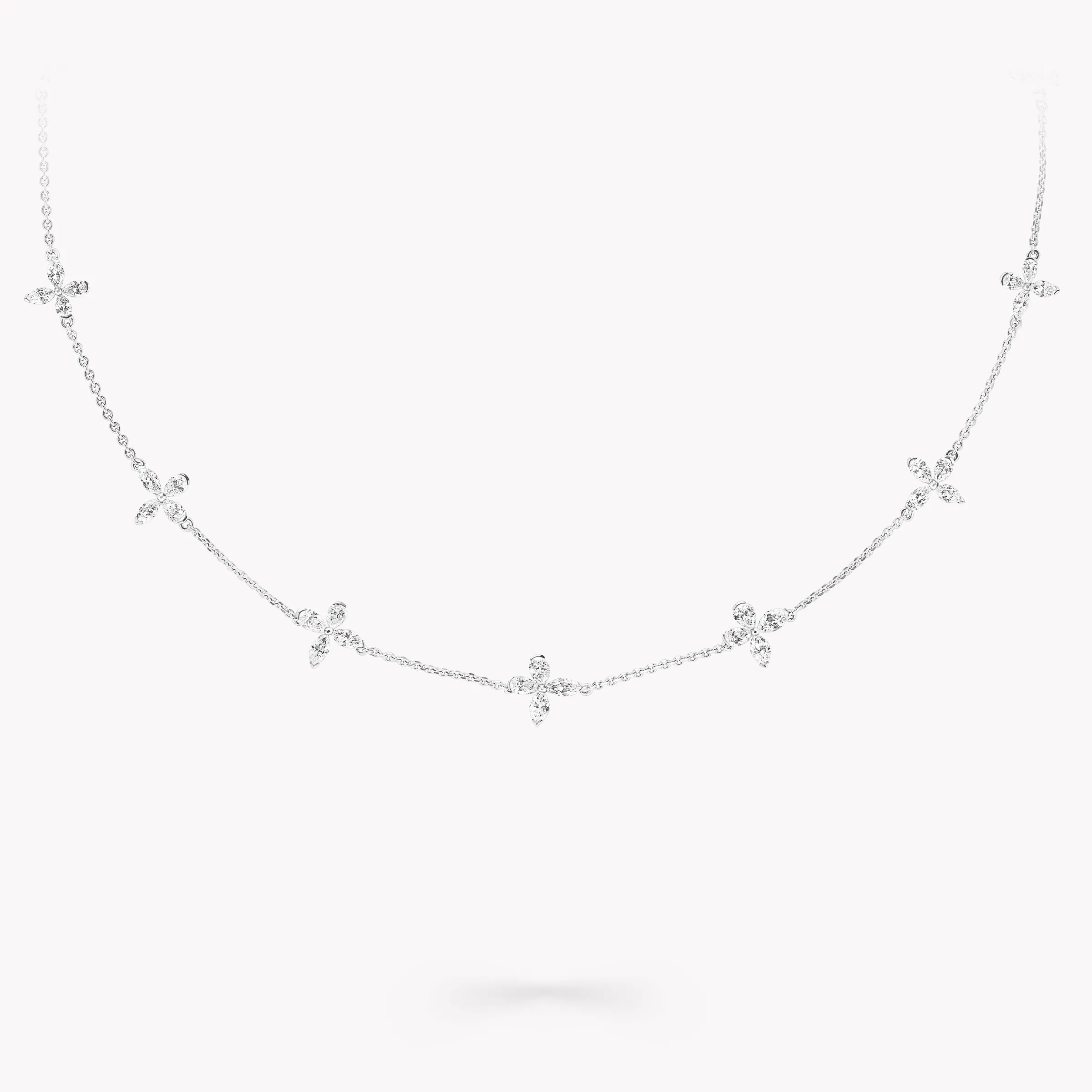 Graff Classic Butterfly Petite Diamond Necklace^ Bridal Jewelry|White Diamond