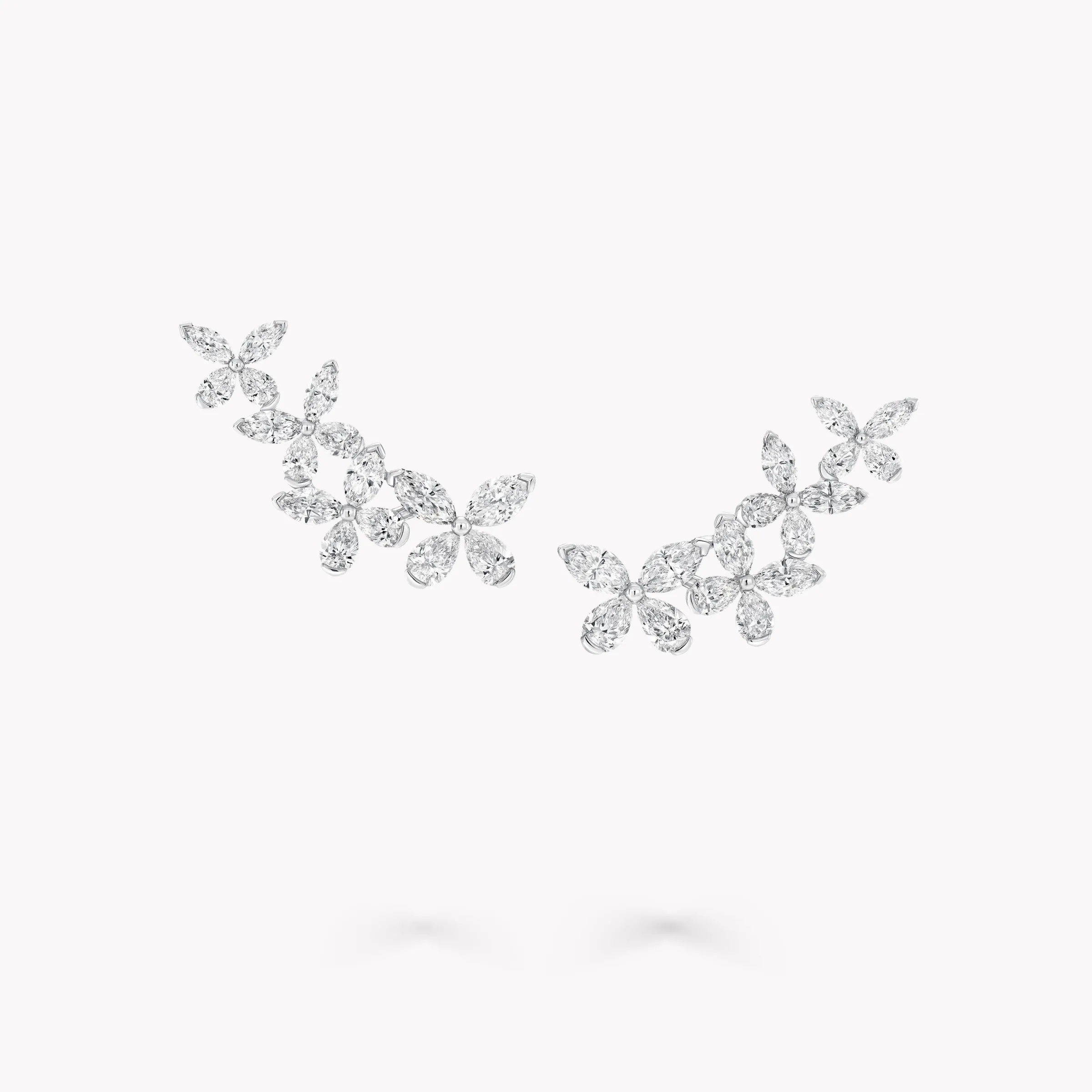 Graff Classic Butterfly Petite Diamond Ear Climber^ Bridal Jewelry|White Diamond