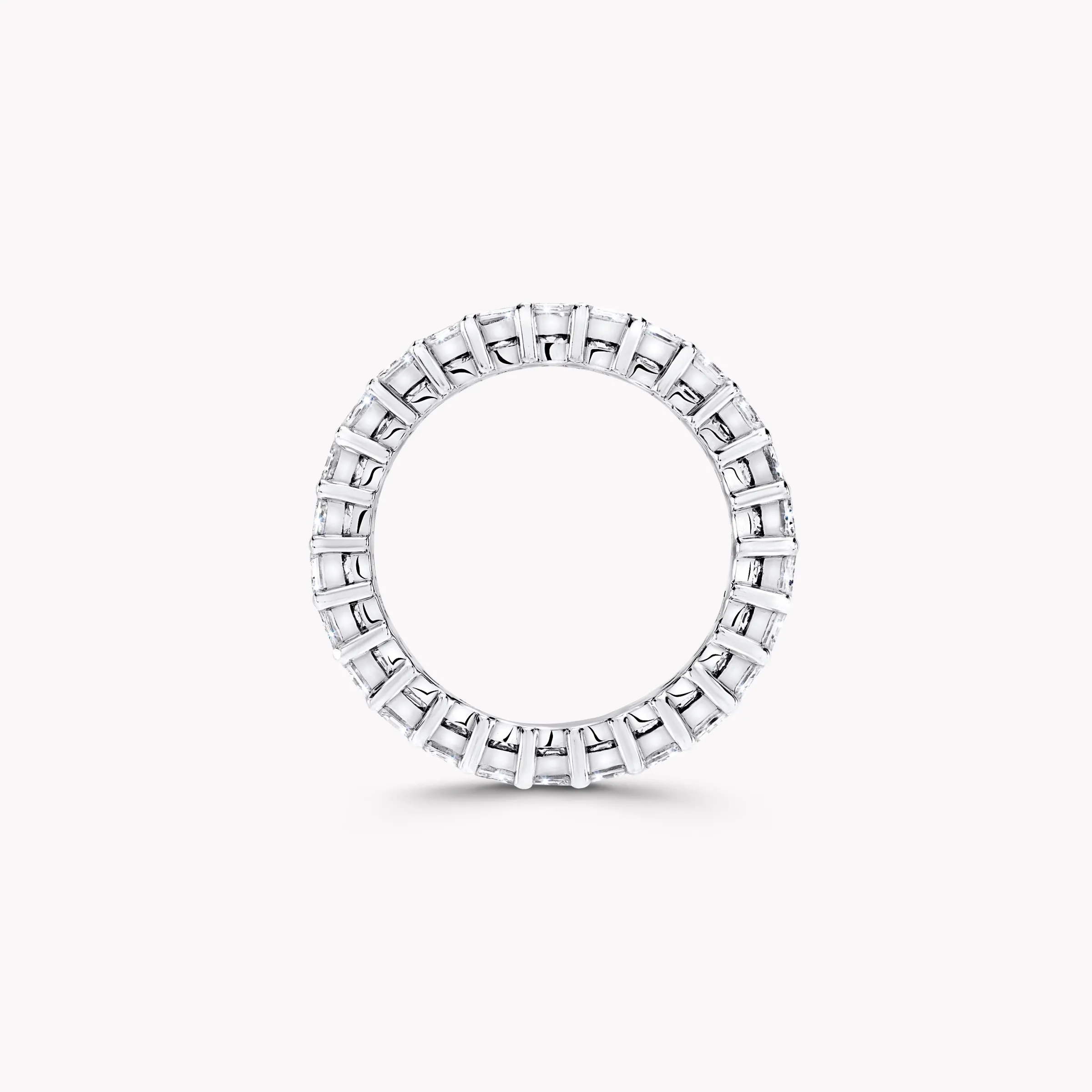 Graff Claw Set Emerald Cut Diamond Eternity Ring^ Eternity Rings|For Her