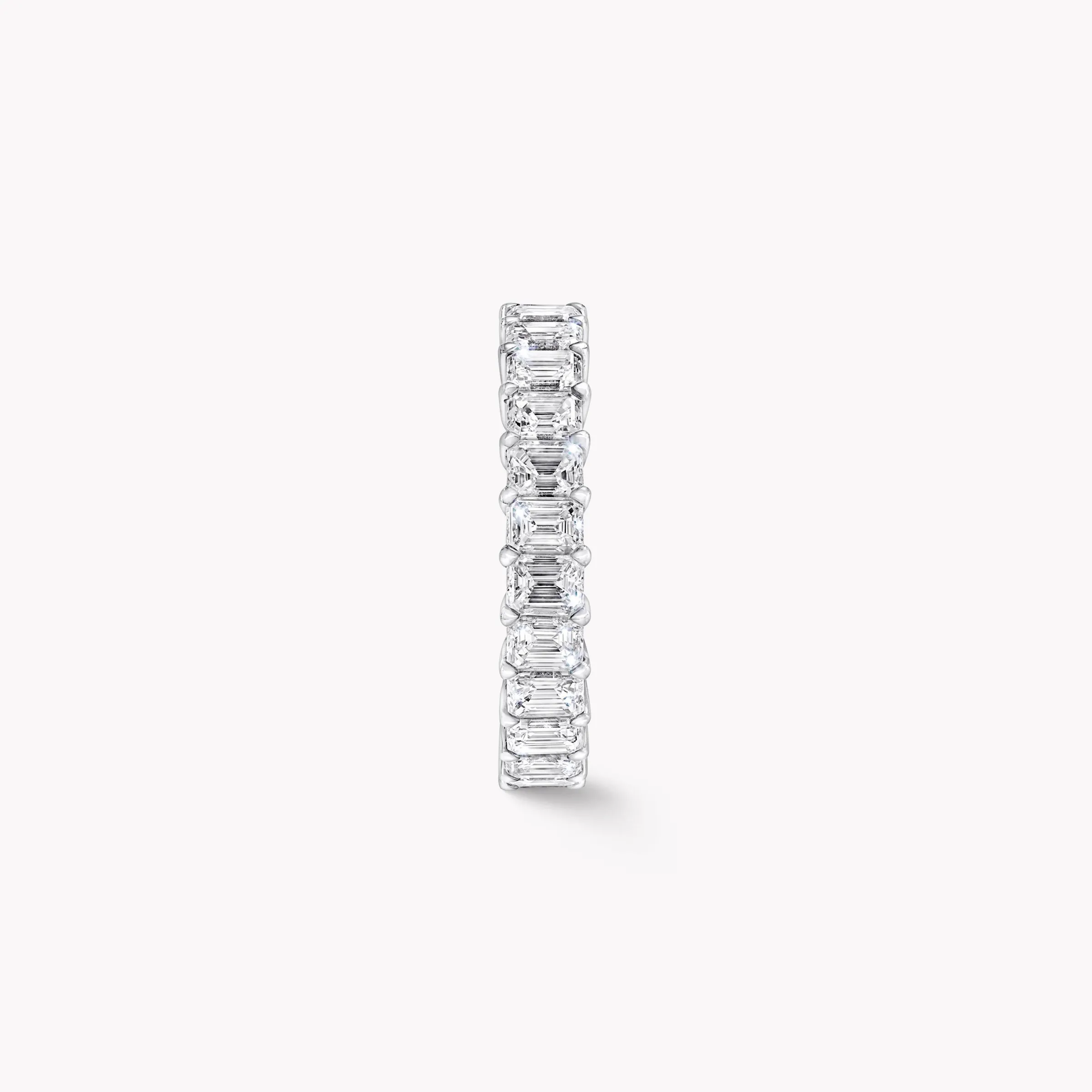 Graff Claw Set Emerald Cut Diamond Eternity Ring^ Eternity Rings|For Her