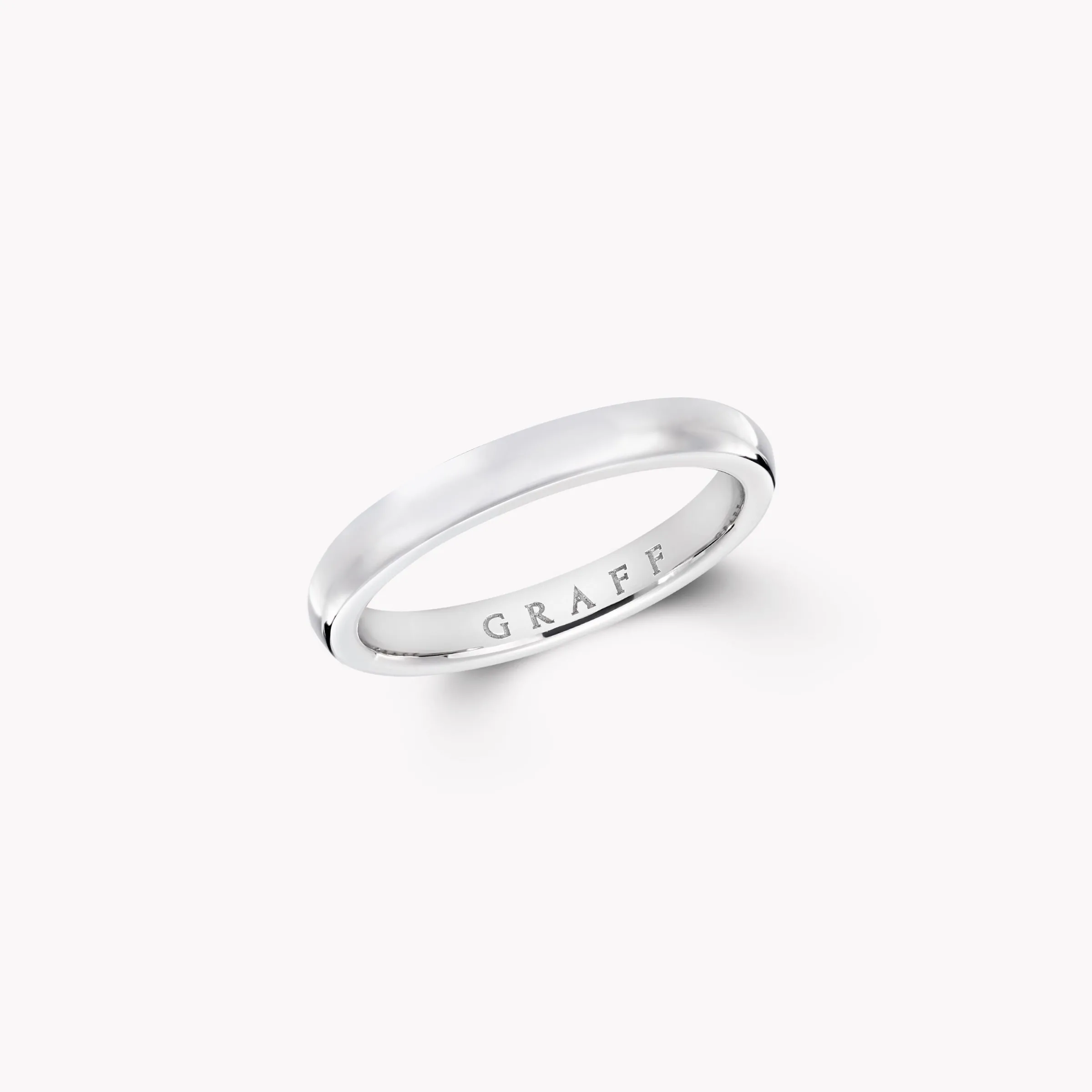 Graff D Shape Wedding Band^ Couples’ Rings