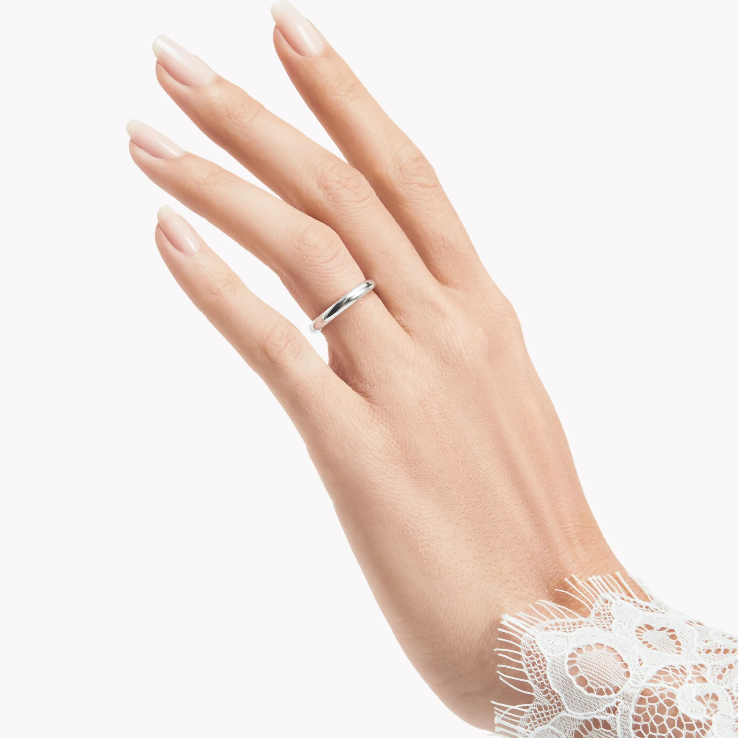 Graff D Shape Wedding Band^ Couples’ Rings