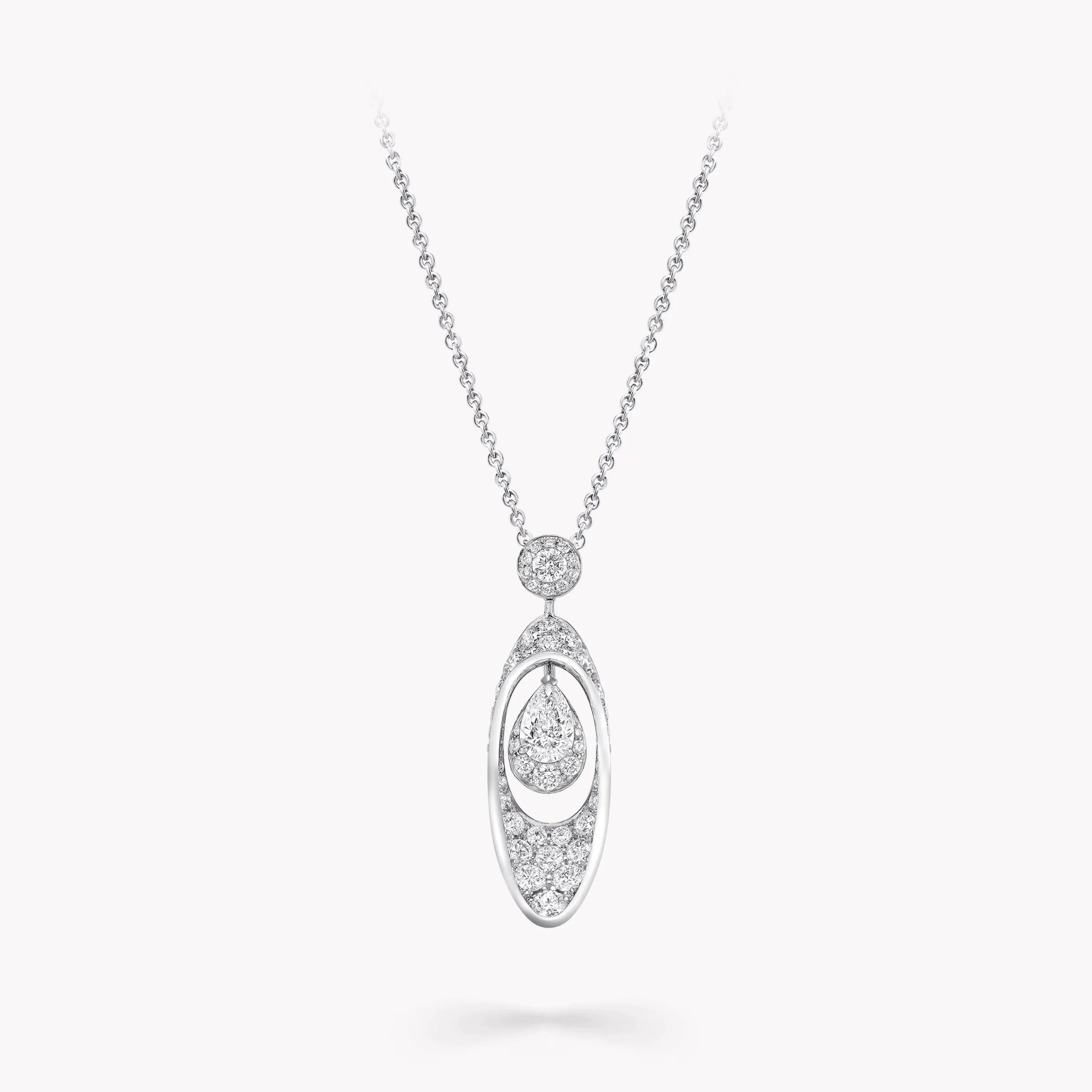 Graff Gateway Pear Shape Diamond Pendant^ White Diamond|Tribal