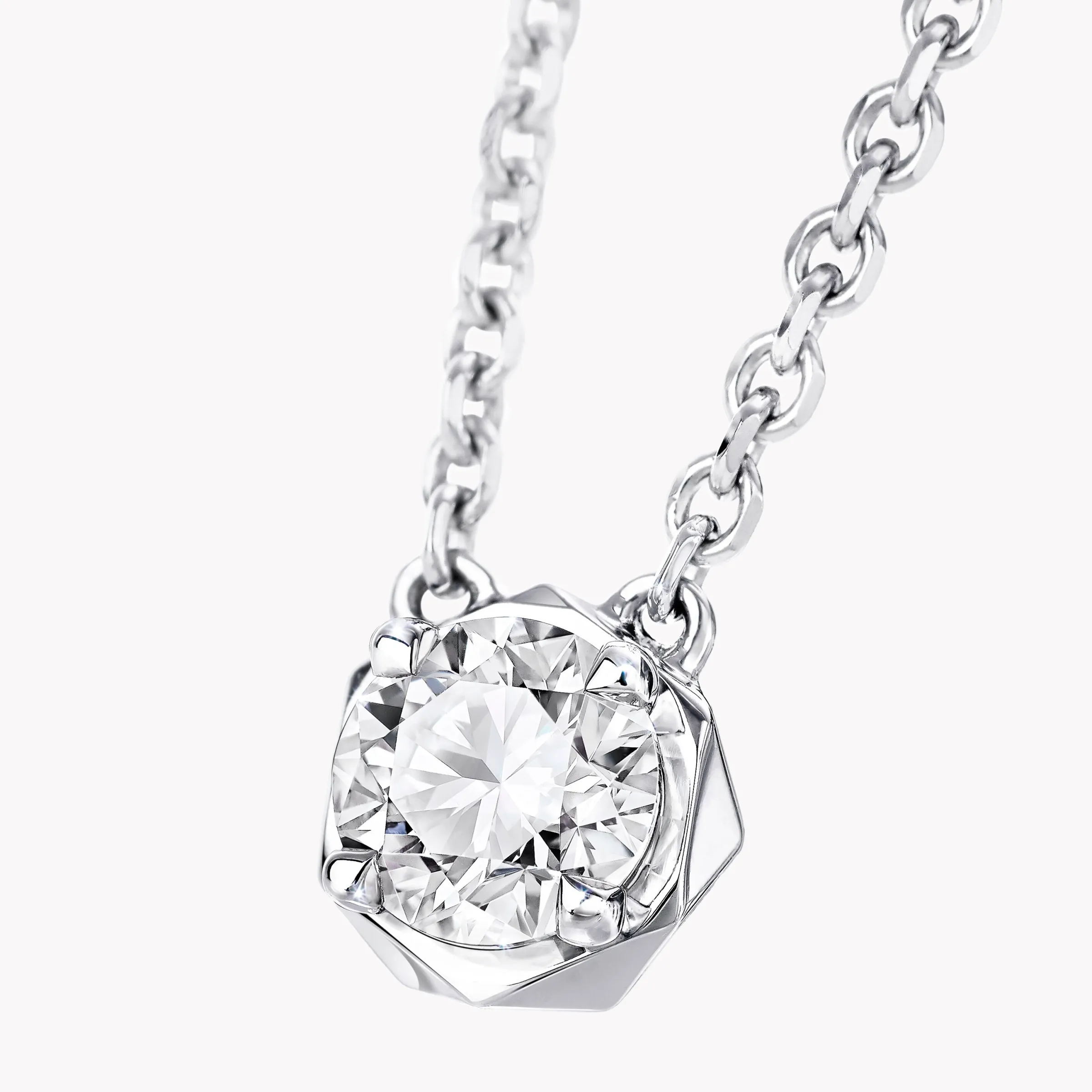 Graff Laurence Signature Diamond Pendant^ Bridal Jewelry|White Gold