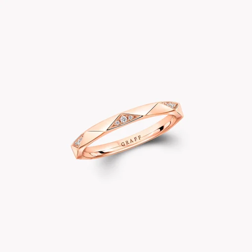 Graff Laurence Signature Faceted Diamond Wedding Band^ For Him|For Her