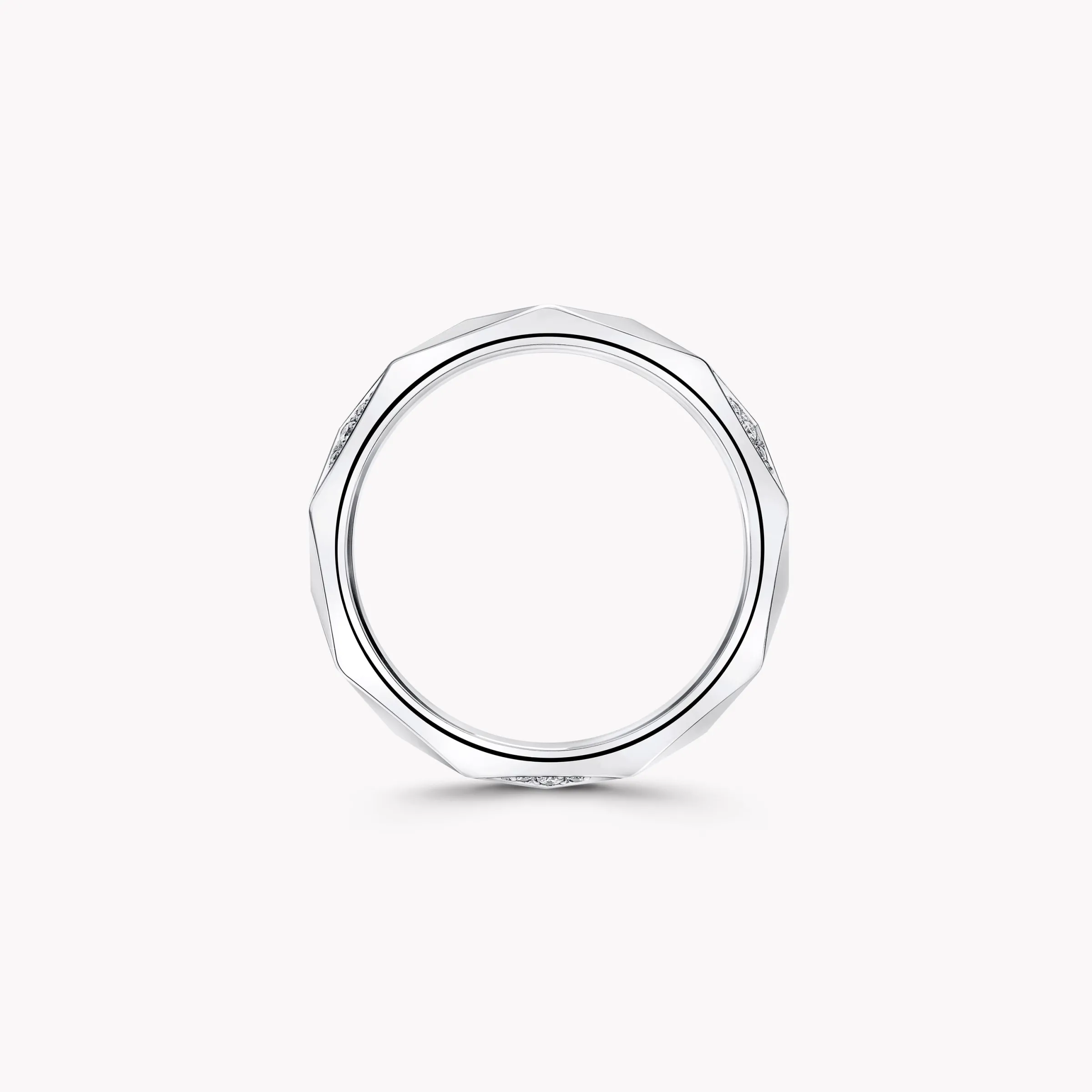 Graff Laurence Signature Faceted Diamond Wedding Band^ For Him|For Her