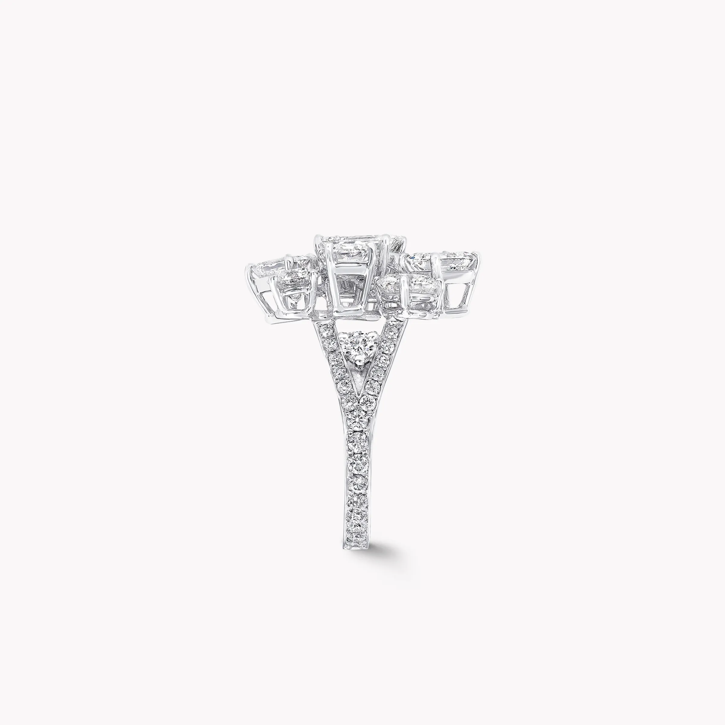 Graff Multi Shape Diamond Ring^ Bridal Jewelry|Platinum