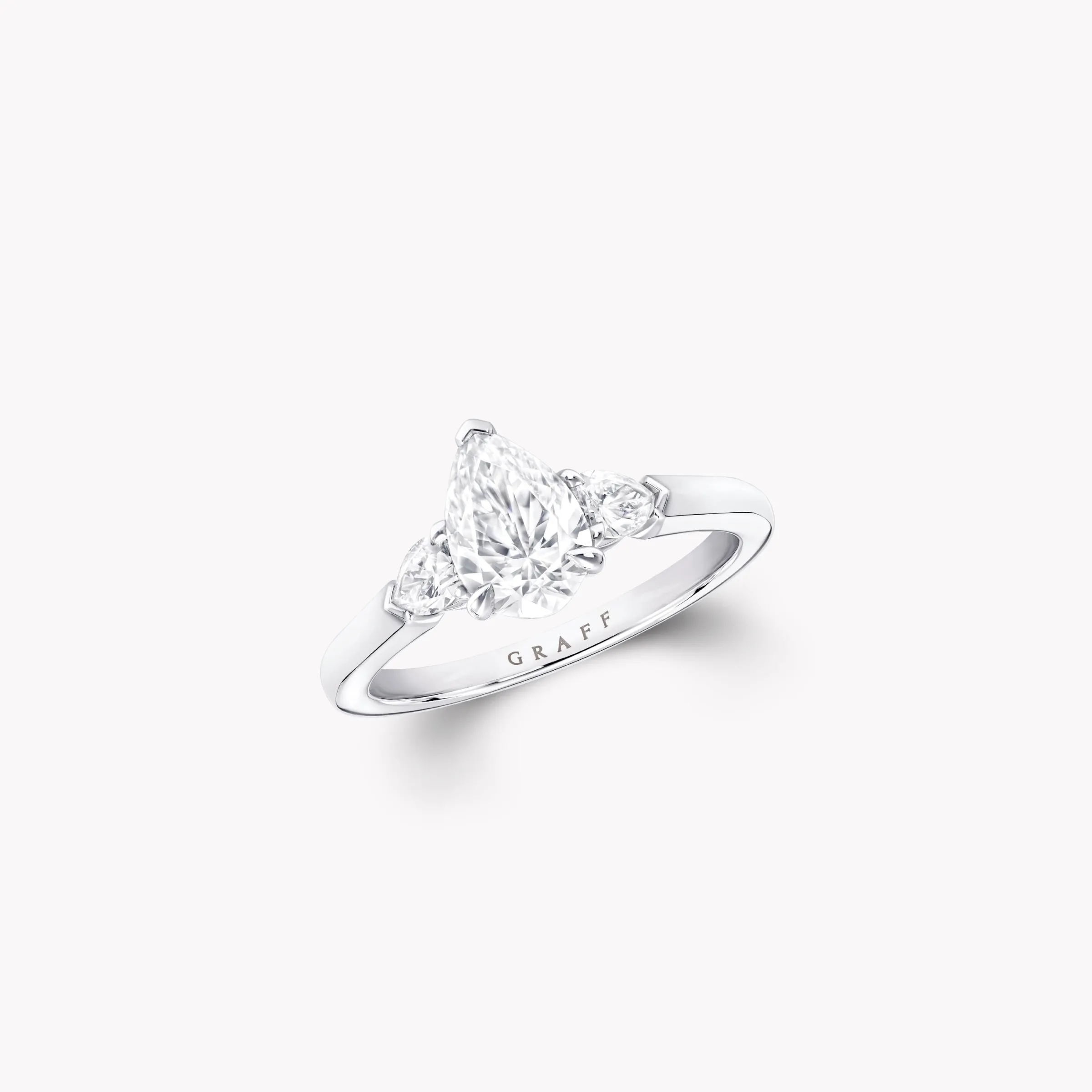 Graff Promise Pear Shape Diamond Engagement Ring^ Promise|Pear