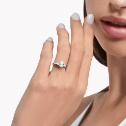 Graff Promise Pear Shape Diamond Engagement Ring^ Pear|Promise