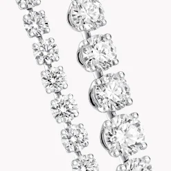 Graff Round Diamond Necklace^ Bridal Jewelry|White Diamond