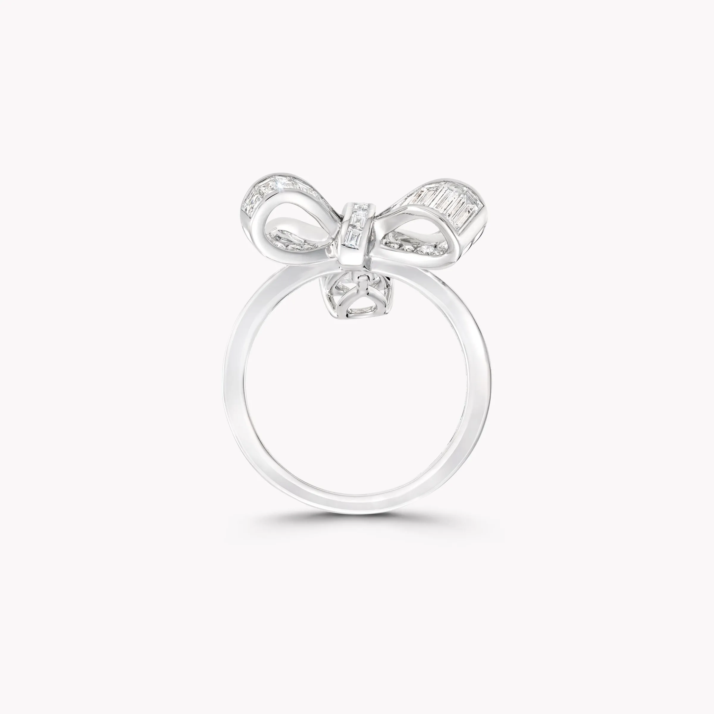 Graff Tilda's Bow Baguette Cut Diamond Drop Ring^ Tilda's Bow|Rings