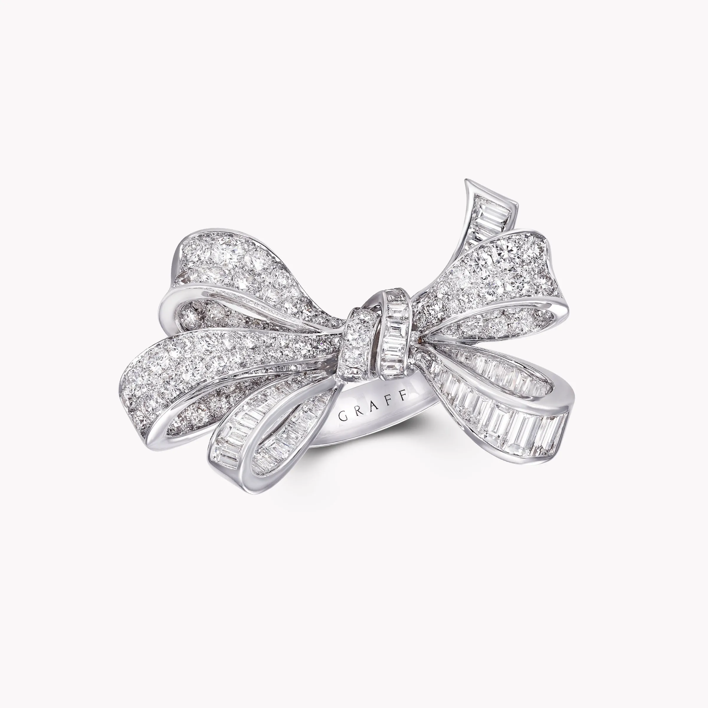 Graff Tilda's Bow Double Knot Diamond Ring^ White Gold|Tilda's Bow