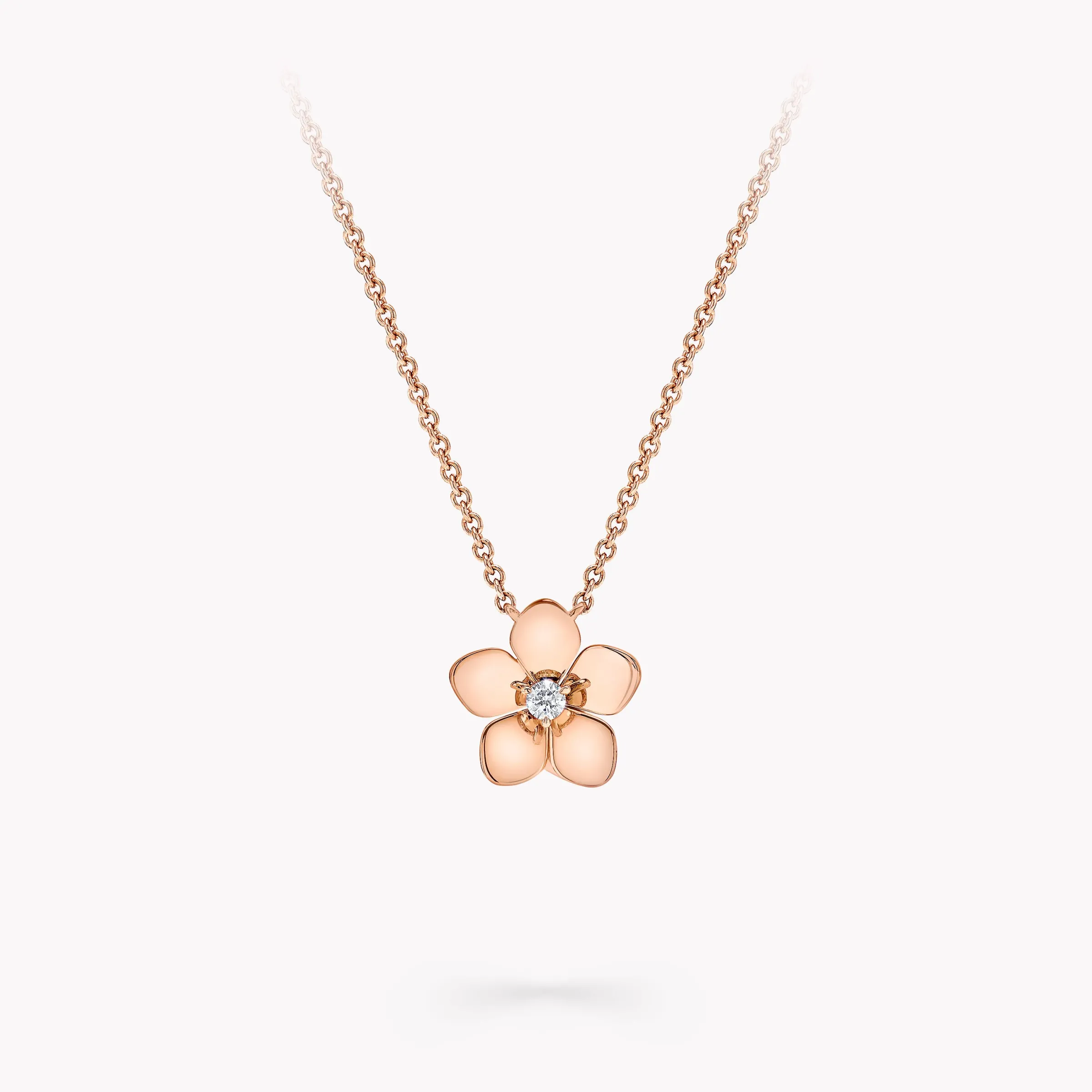 Graff Wild Flower Mini Pendant^ Rose Gold|Wild Flower