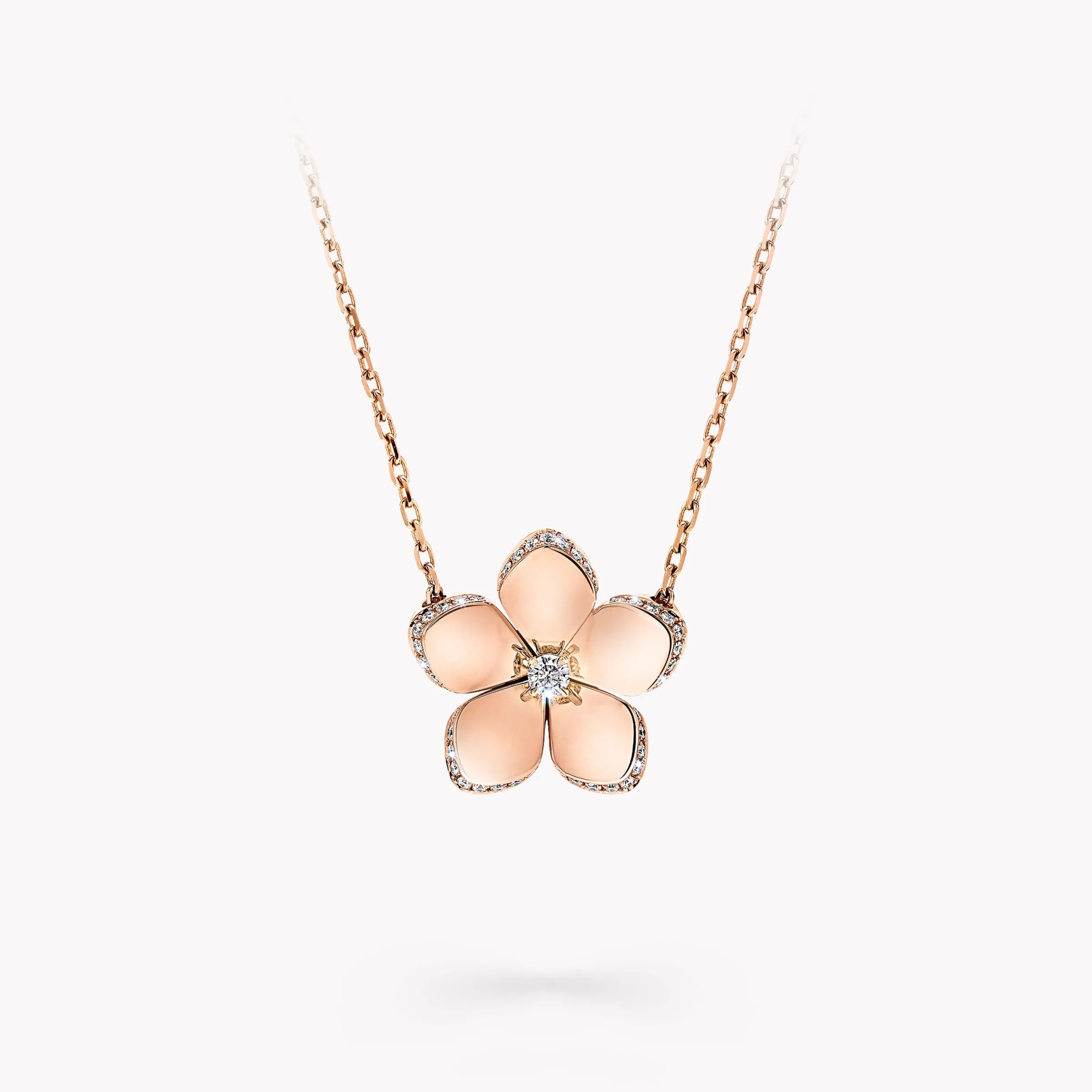 Graff Wild Flower Pendant^ Rose Gold|Wild Flower