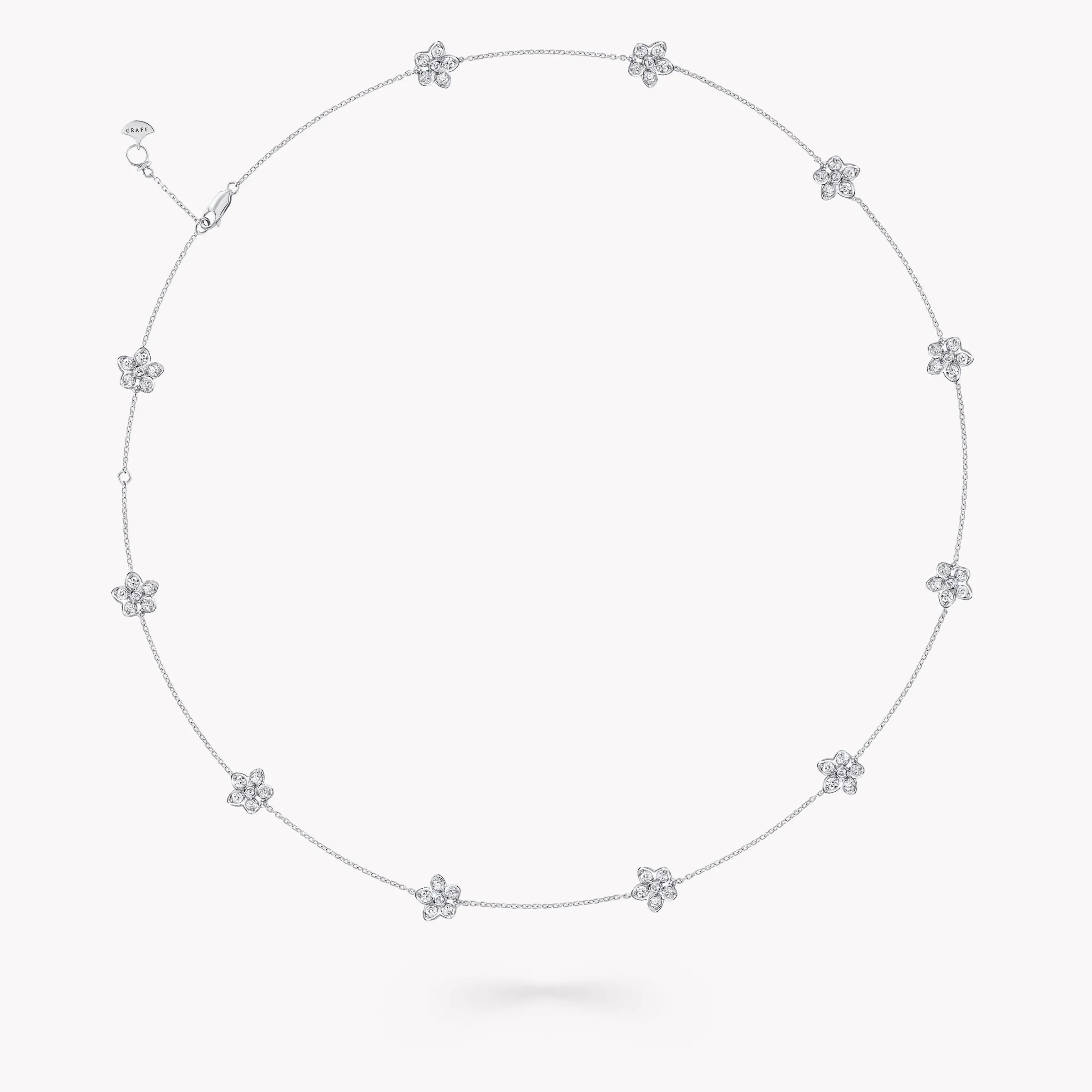 Graff Wild Flower Petite Pavé Diamond Necklace^ Wild Flower|Necklaces & Pendants